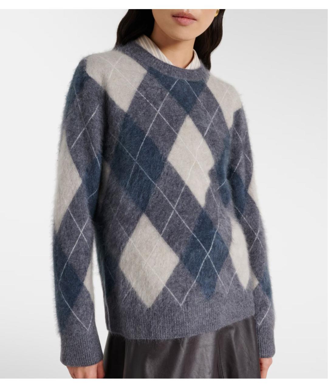 LISA YANG Антрацитовый кашемировый джемпер / свитер, фото 3