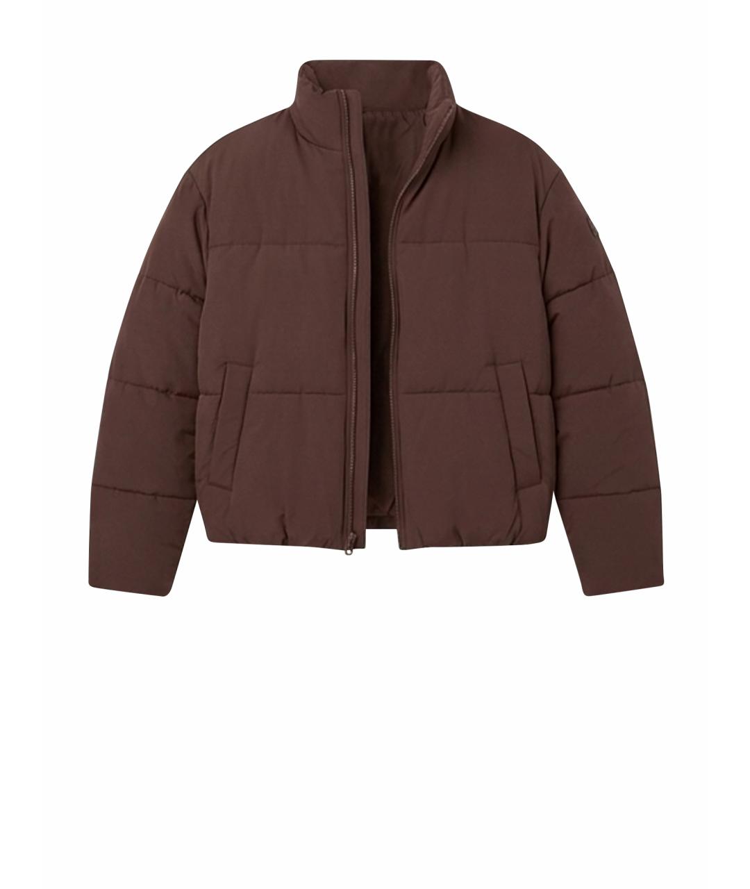 ALO YOGA Коричневый пуховик, фото 1