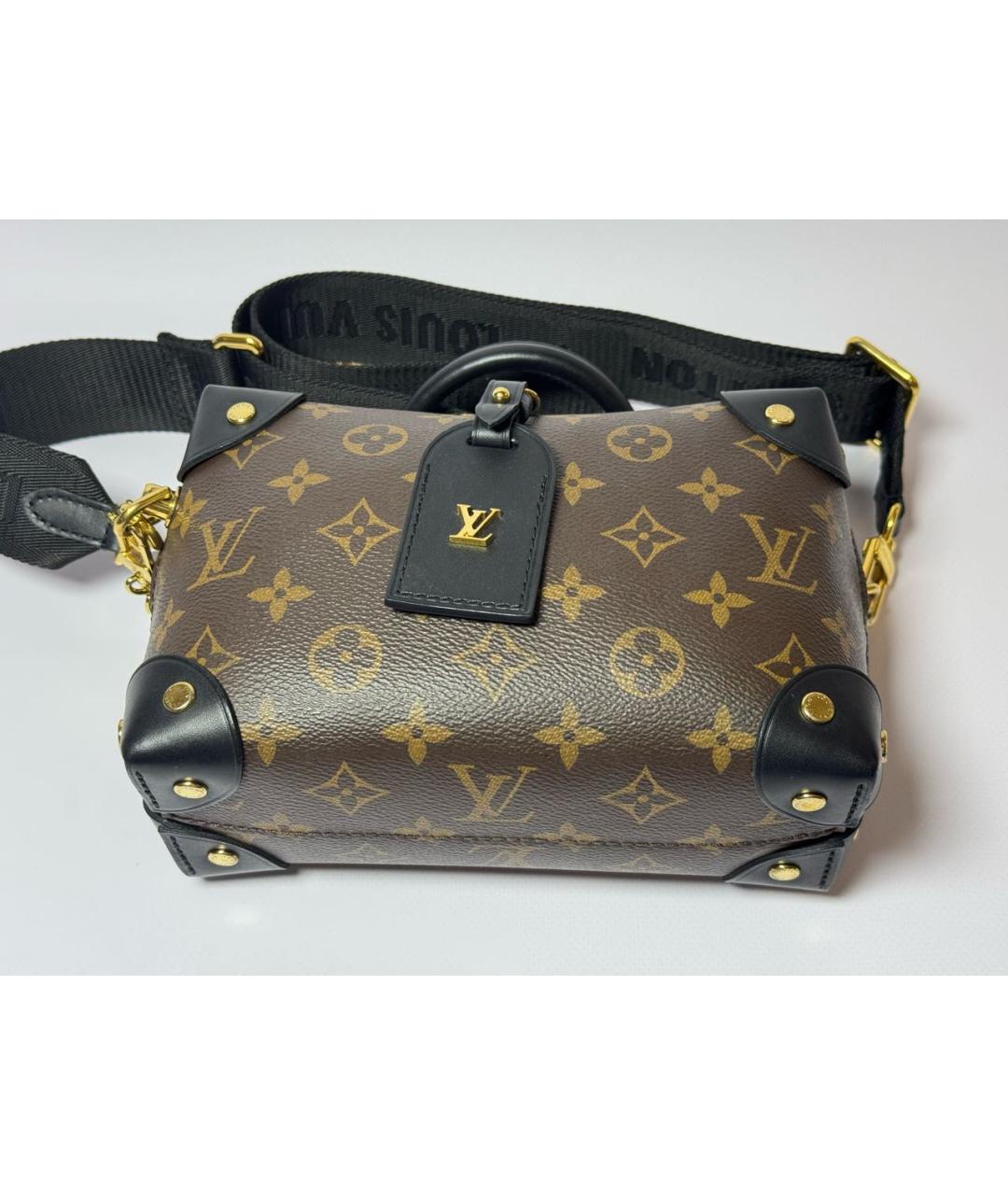 LOUIS VUITTON Коричневая сумка через плечо, фото 5