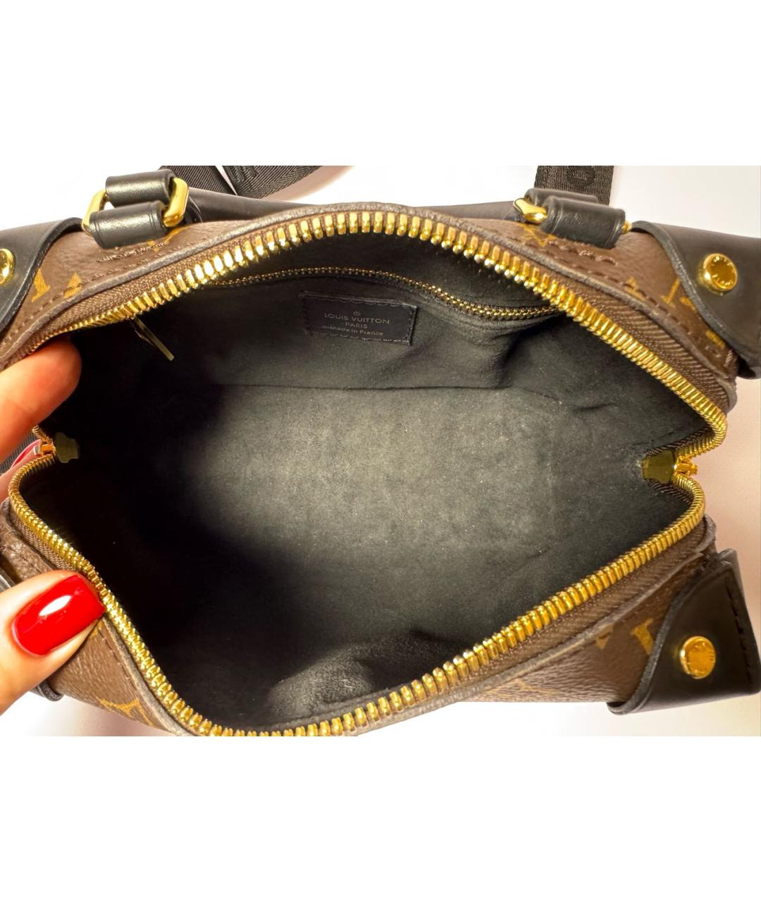 LOUIS VUITTON Коричневая сумка через плечо, фото 4