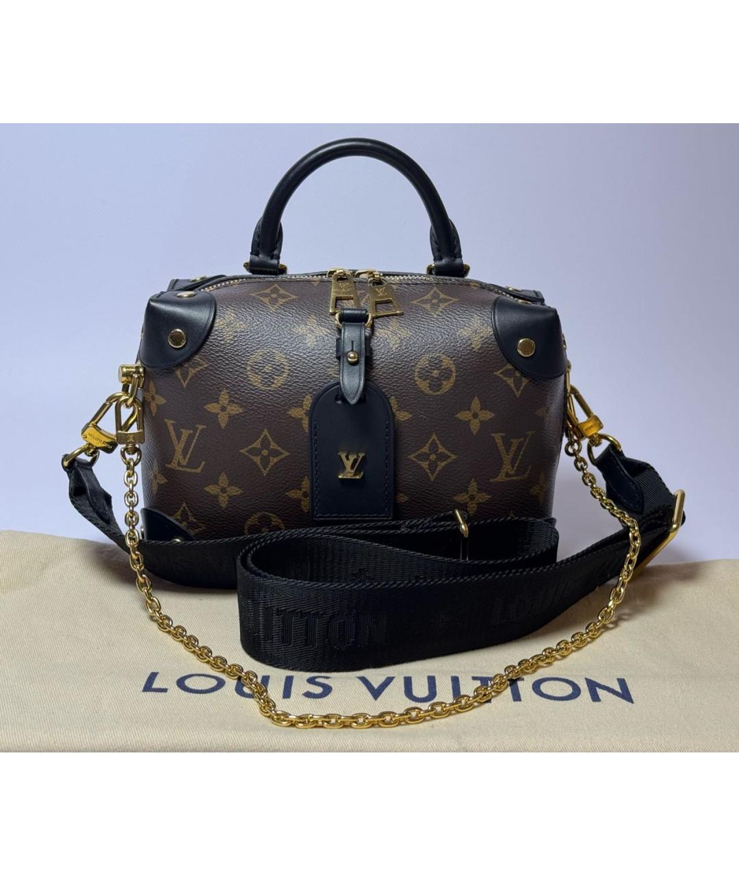 LOUIS VUITTON Коричневая сумка через плечо, фото 9