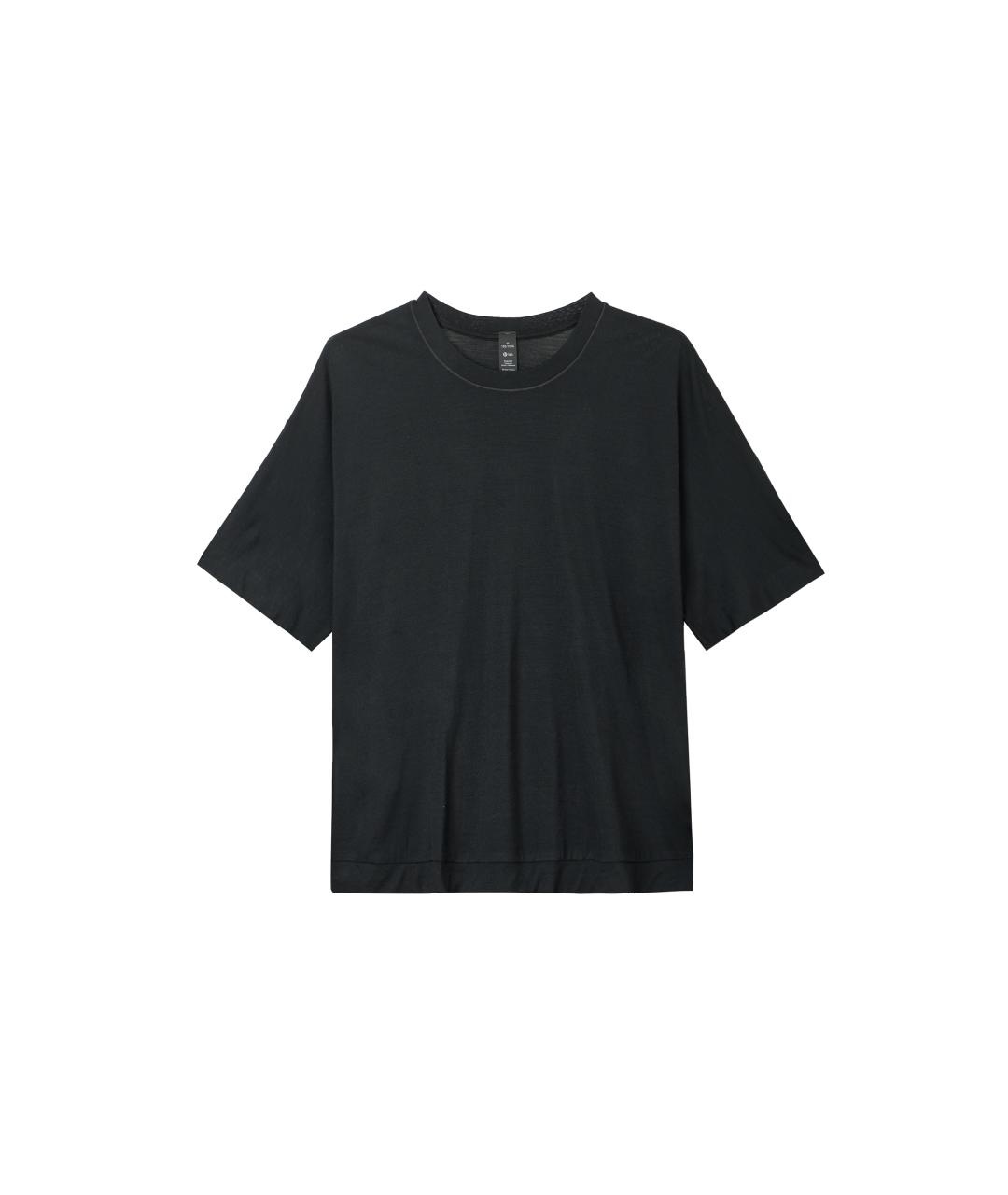 Lululemon Черная футболка, фото 1