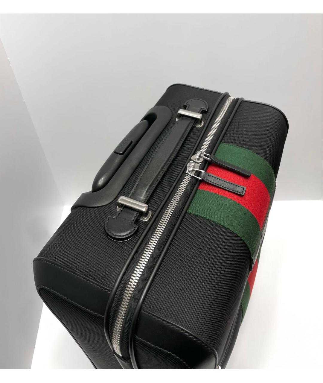 GUCCI Черный чемодан, фото 7