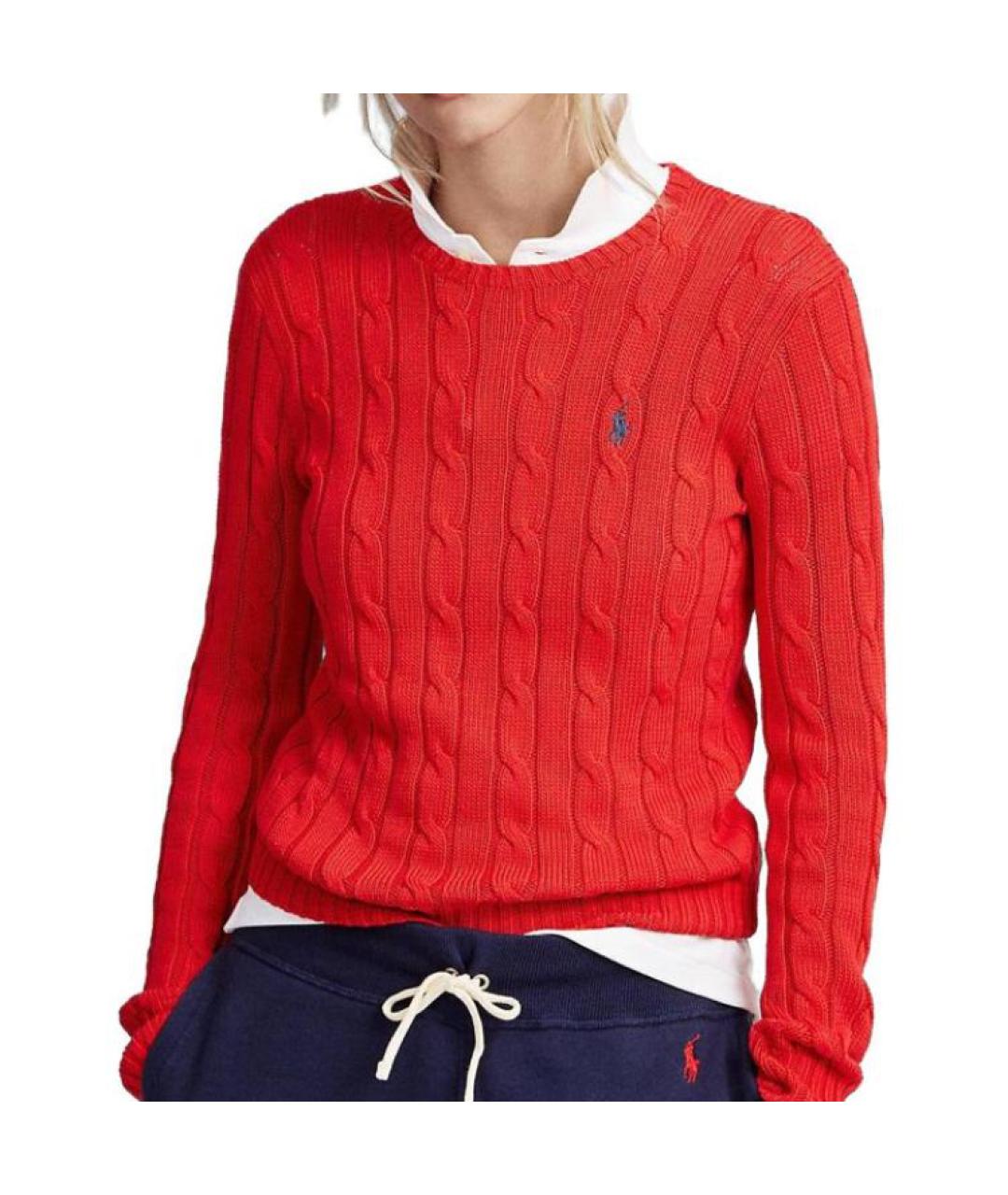 POLO RALPH LAUREN Красный джемпер / свитер, фото 4