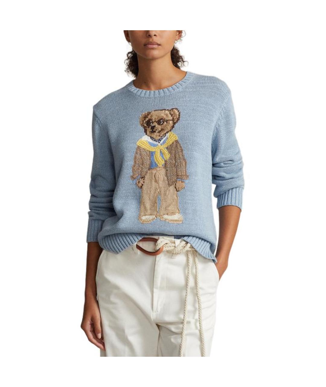 POLO RALPH LAUREN Синий джемпер / свитер, фото 2