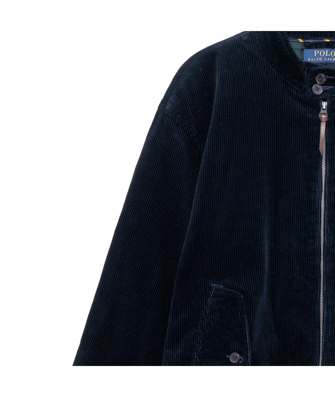 POLO RALPH LAUREN Темно-синяя хлопковая куртка, фото 6