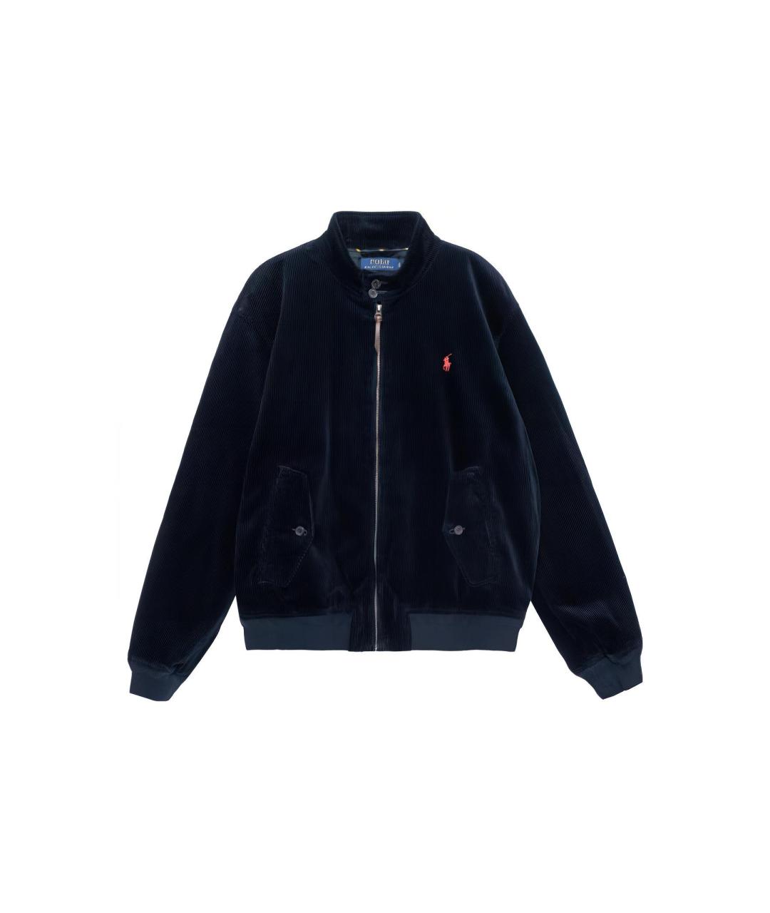 POLO RALPH LAUREN Темно-синяя хлопковая куртка, фото 10