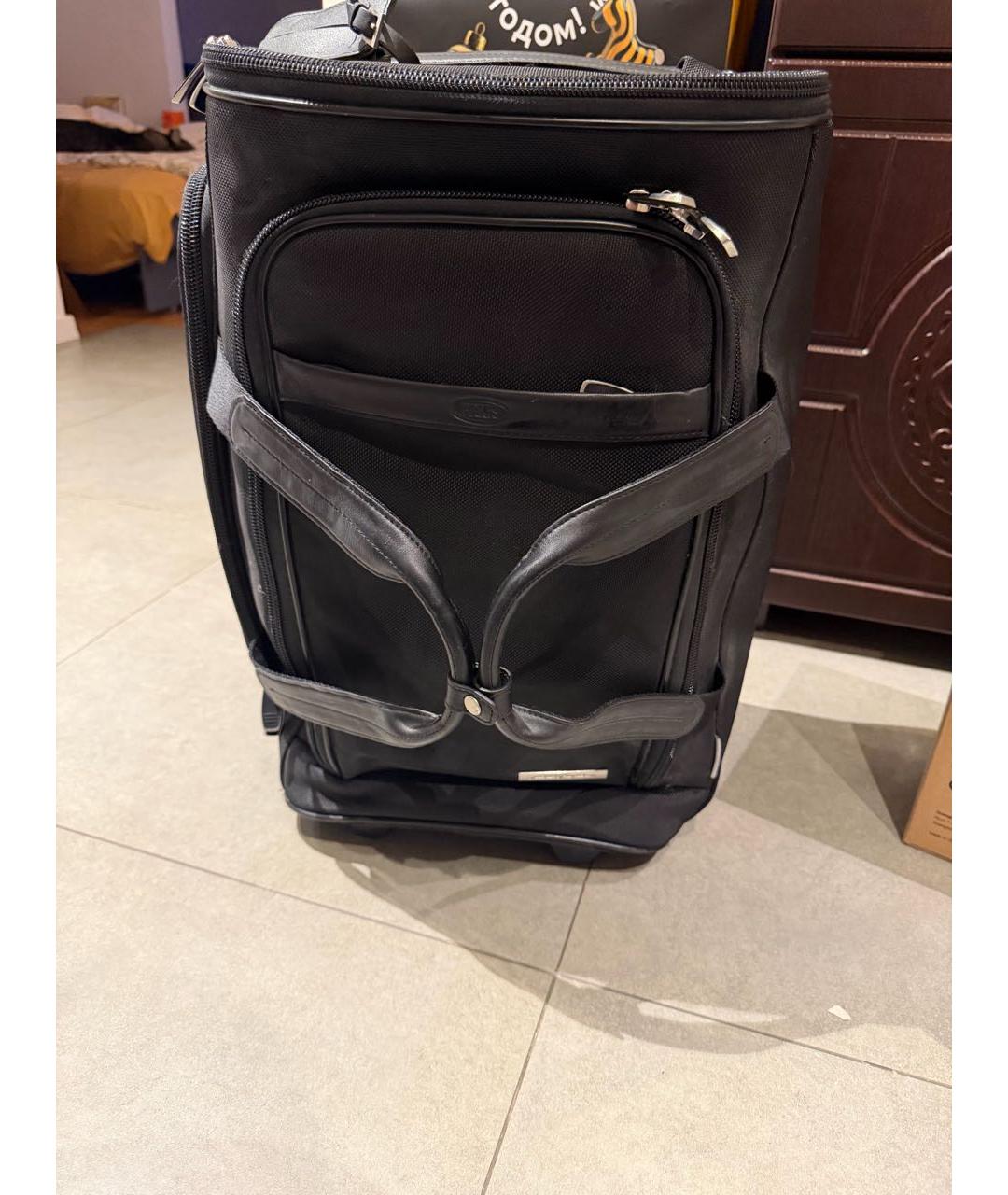 BRIC'S Черный кожаный чемодан, фото 8