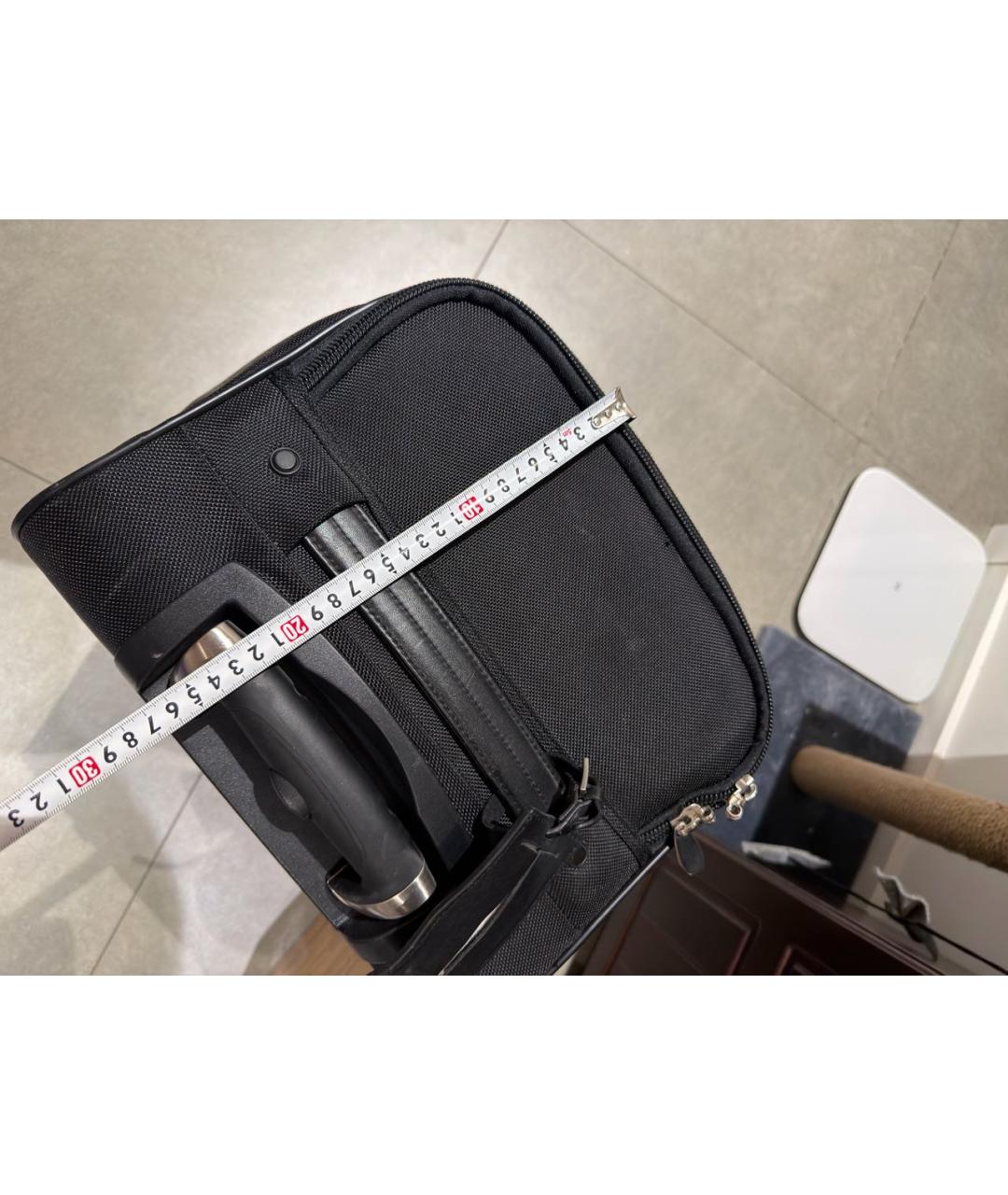 BRIC'S Черный кожаный чемодан, фото 5