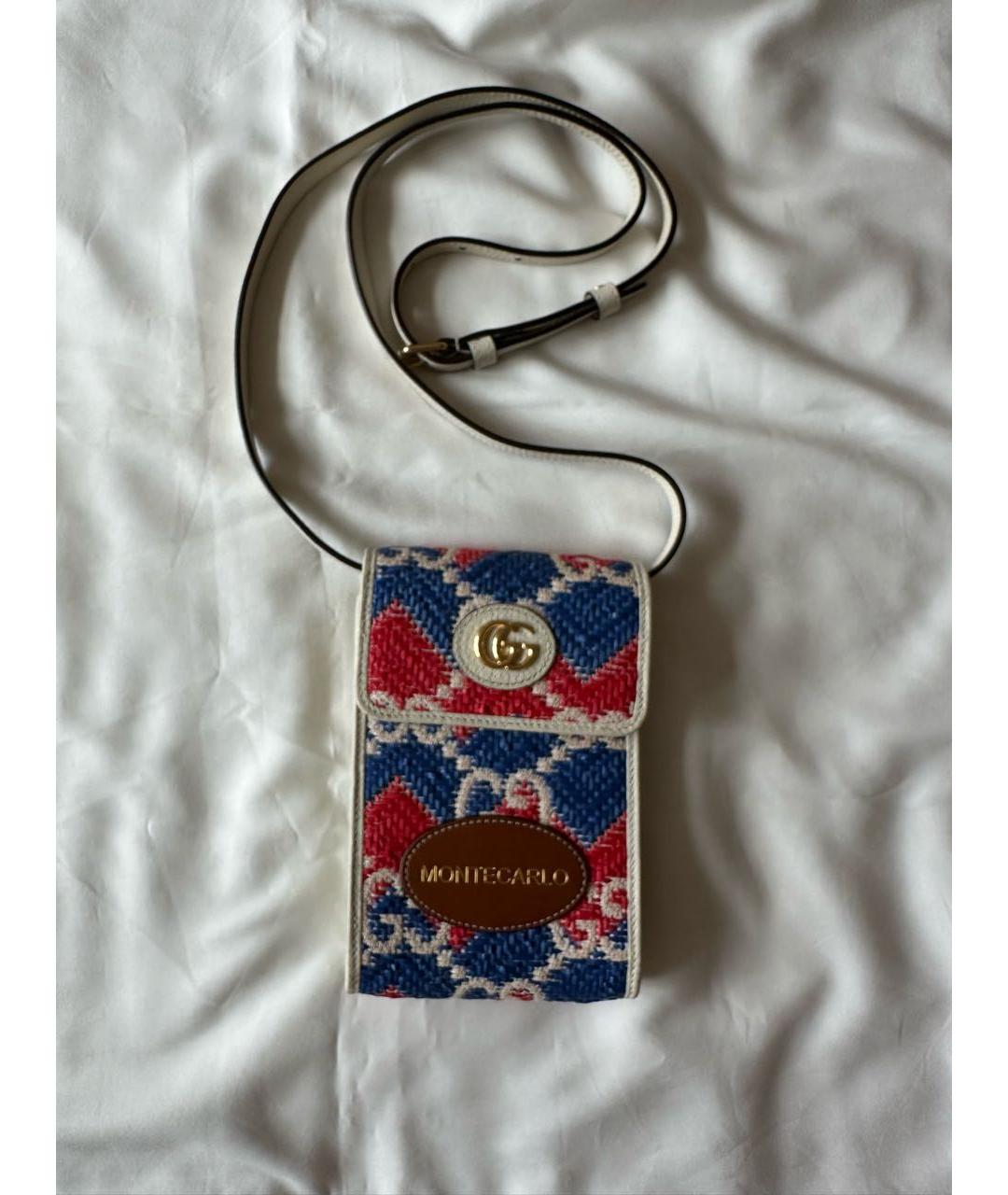 GUCCI Мульти тканевая сумка через плечо, фото 9