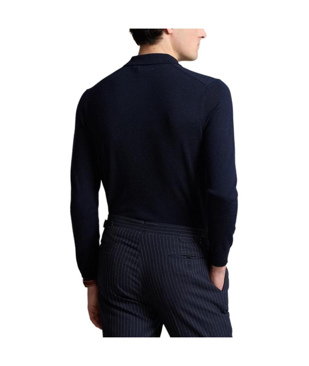 POLO RALPH LAUREN Синий джемпер / свитер, фото 4