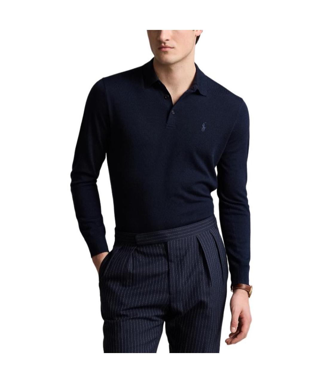 POLO RALPH LAUREN Синий джемпер / свитер, фото 3