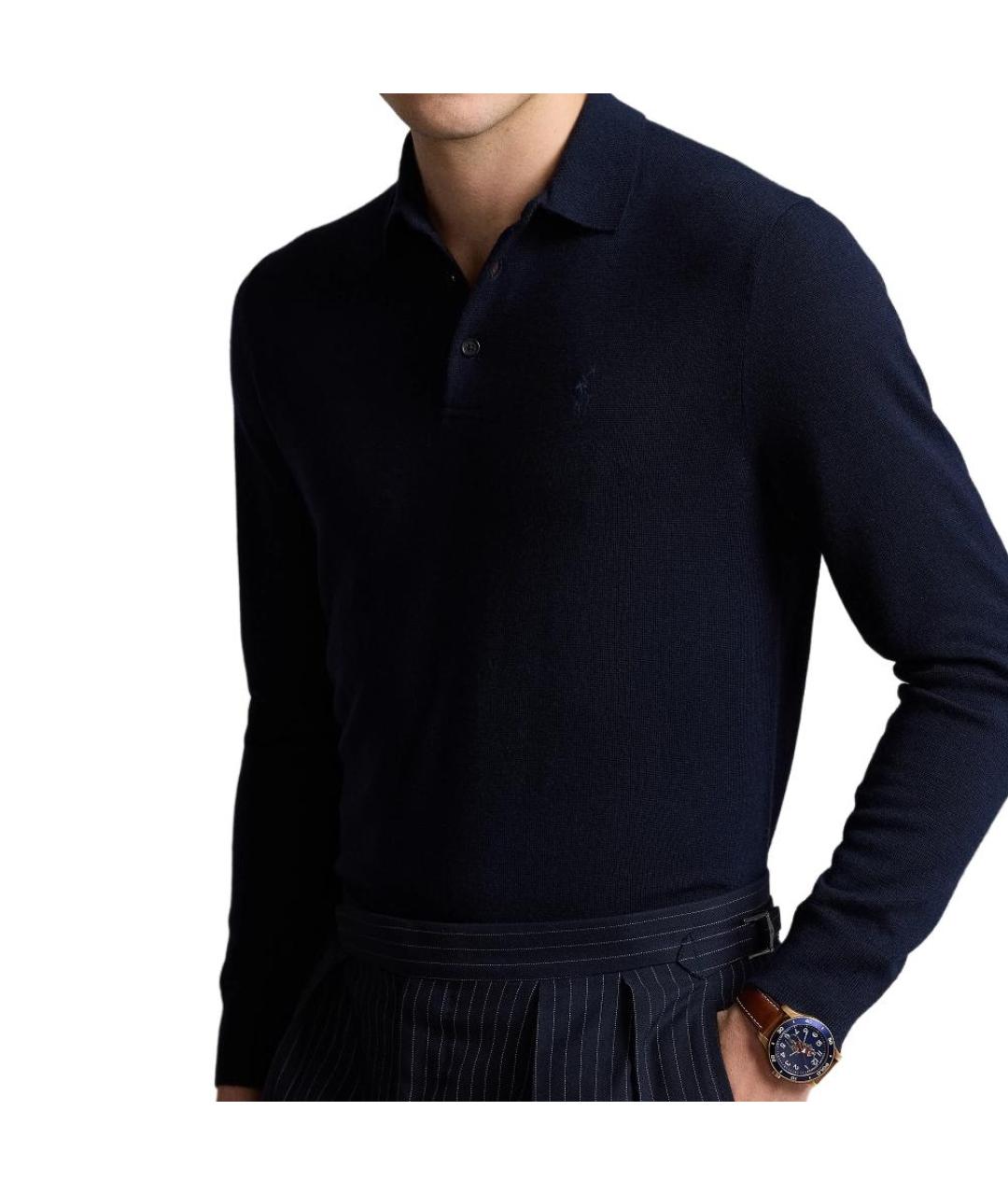 POLO RALPH LAUREN Синий джемпер / свитер, фото 5