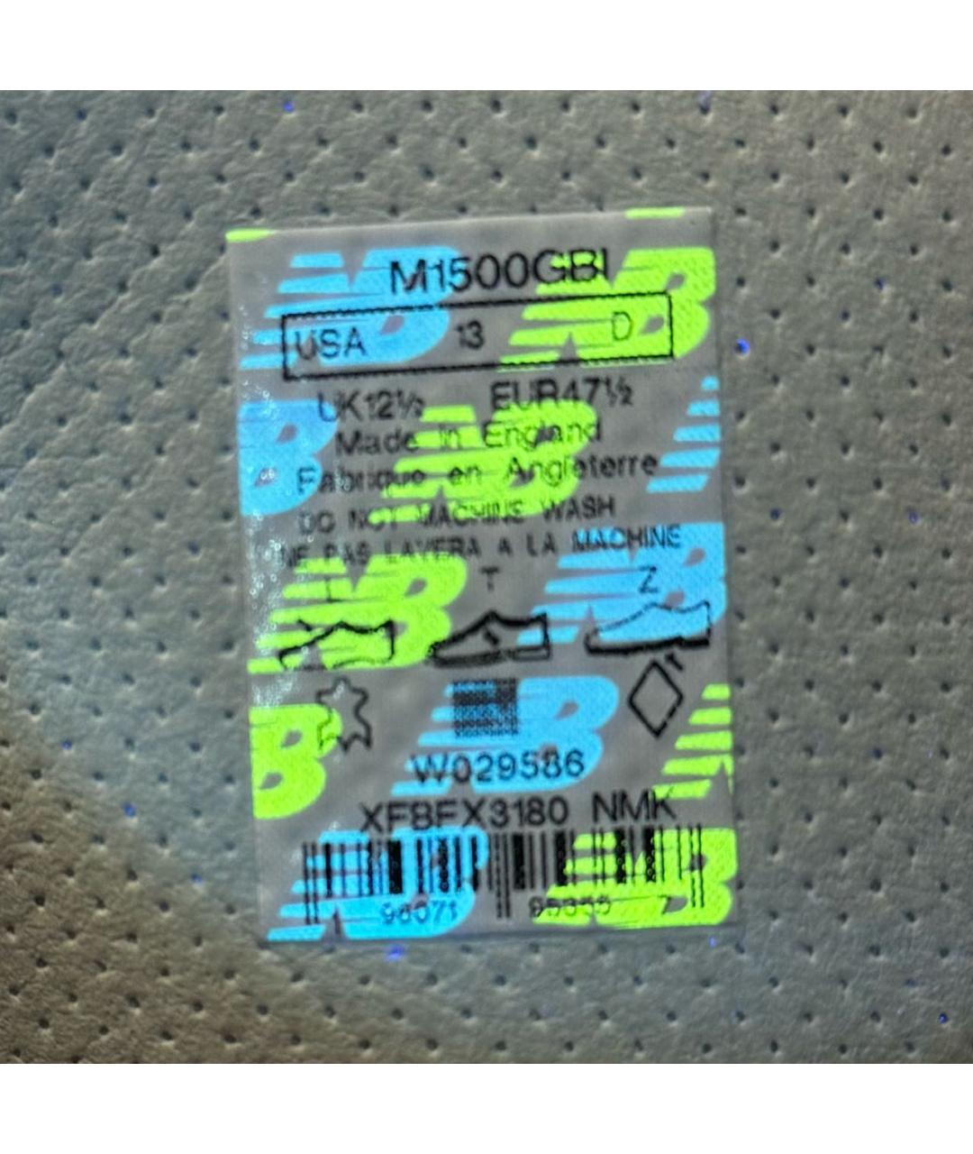 NEW BALANCE Коричневые кожаные низкие кроссовки / кеды, фото 7