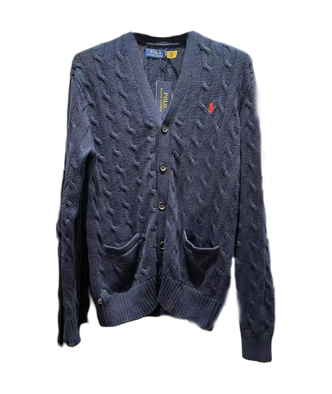 POLO RALPH LAUREN Синий кардиган, фото 2