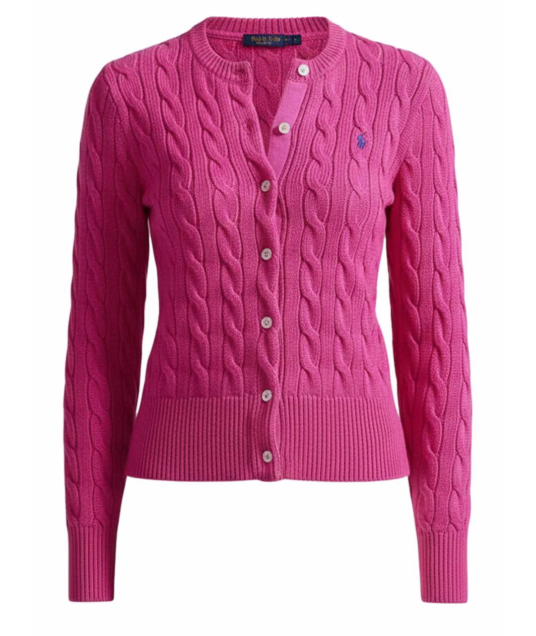 POLO RALPH LAUREN Фуксия кардиган, фото 1