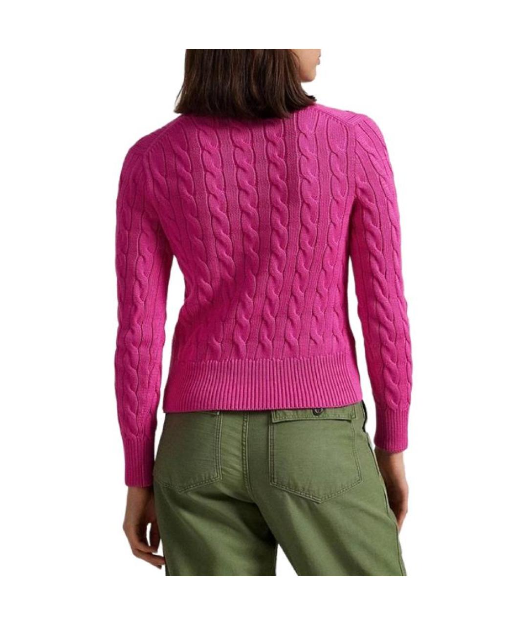 POLO RALPH LAUREN Фуксия кардиган, фото 2