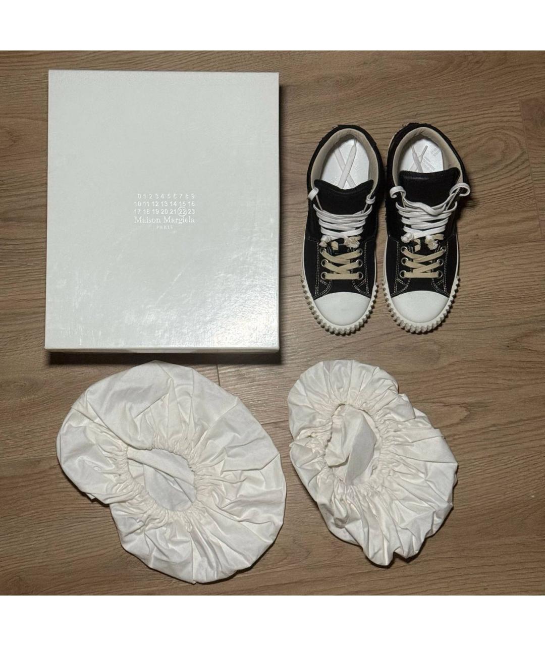 MAISON MARGIELA Черные кеды, фото 5