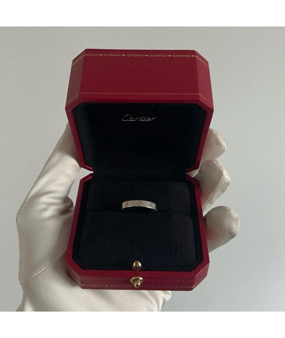 CARTIER Белое кольцо из белого золота, фото 2