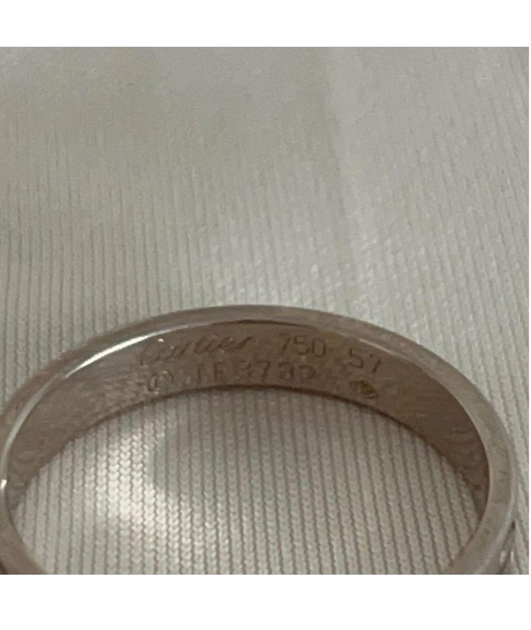 CARTIER Белое кольцо из белого золота, фото 3