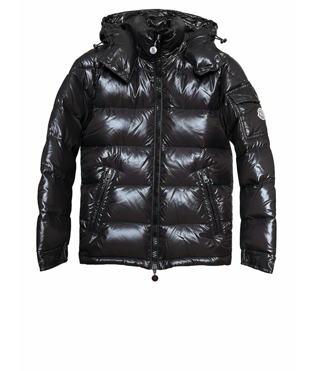 MONCLER Коричневый пуховик, фото 1