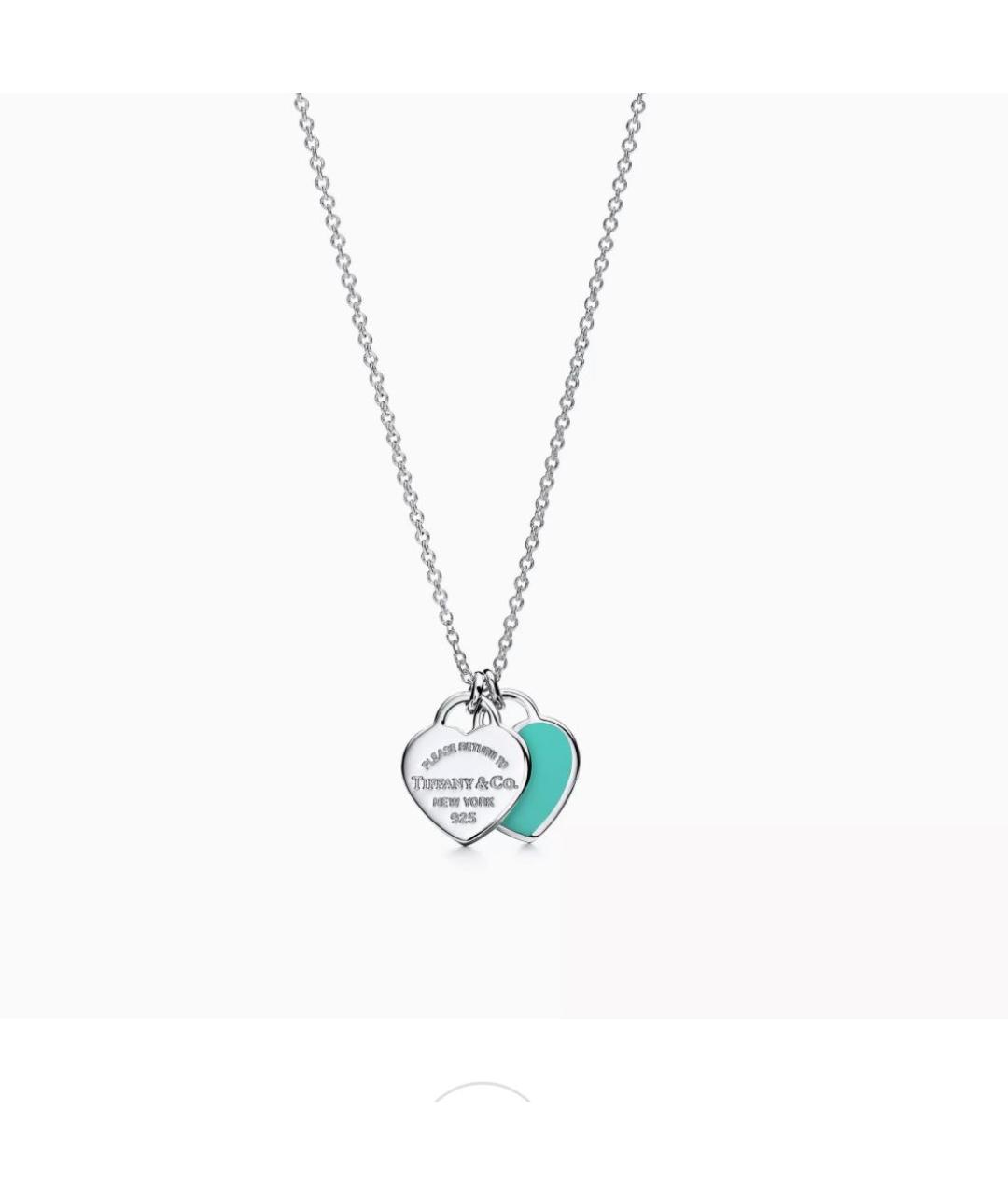 TIFFANY&CO Серебряная серебряная цепочка/подвеска, фото 4