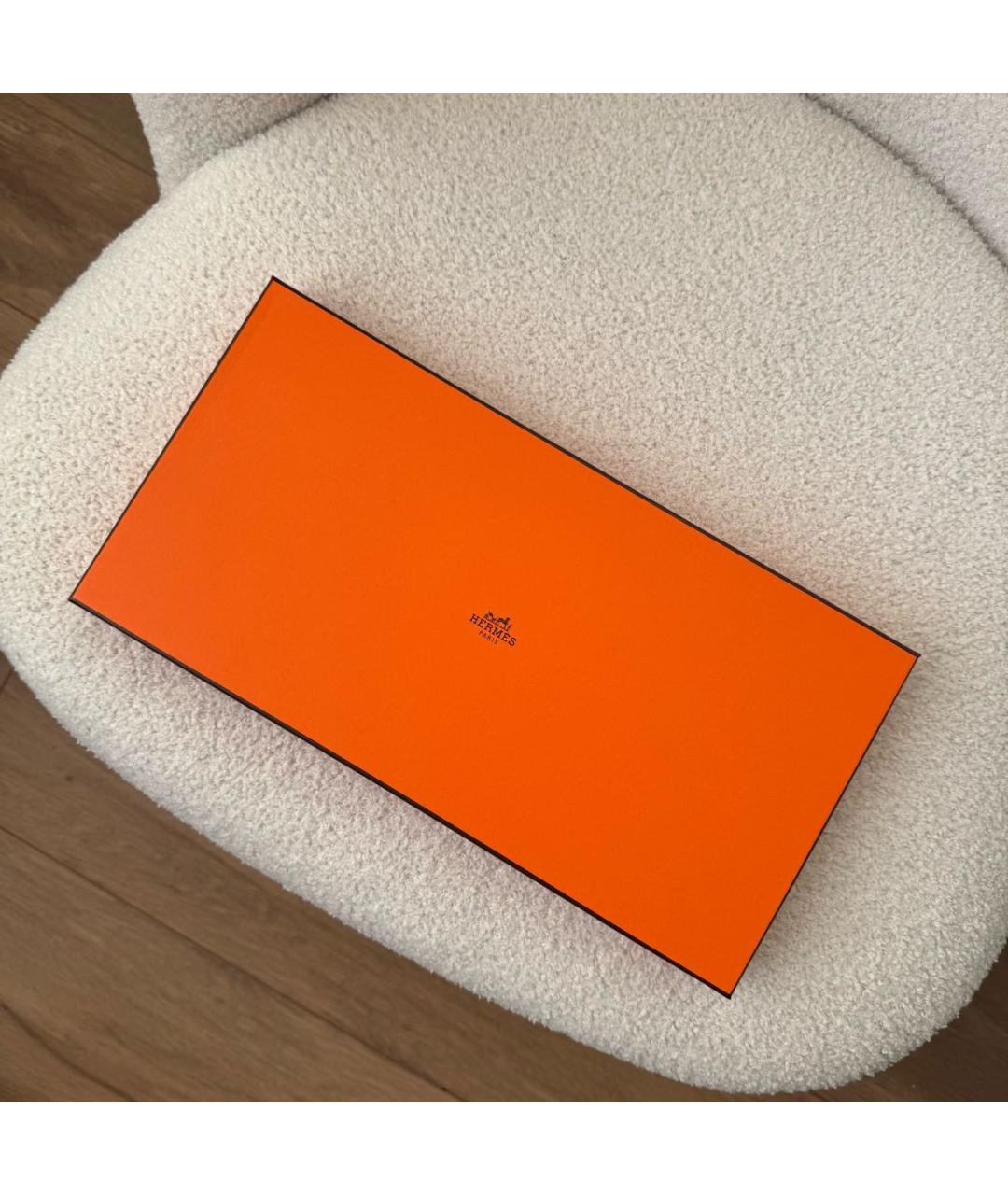 HERMES Мульти кашемировый шарф, фото 5
