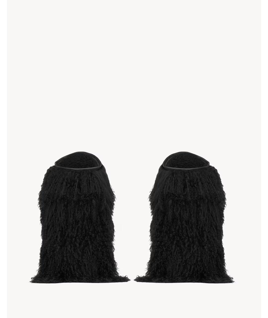 SAINT LAURENT Черные ботинки, фото 3