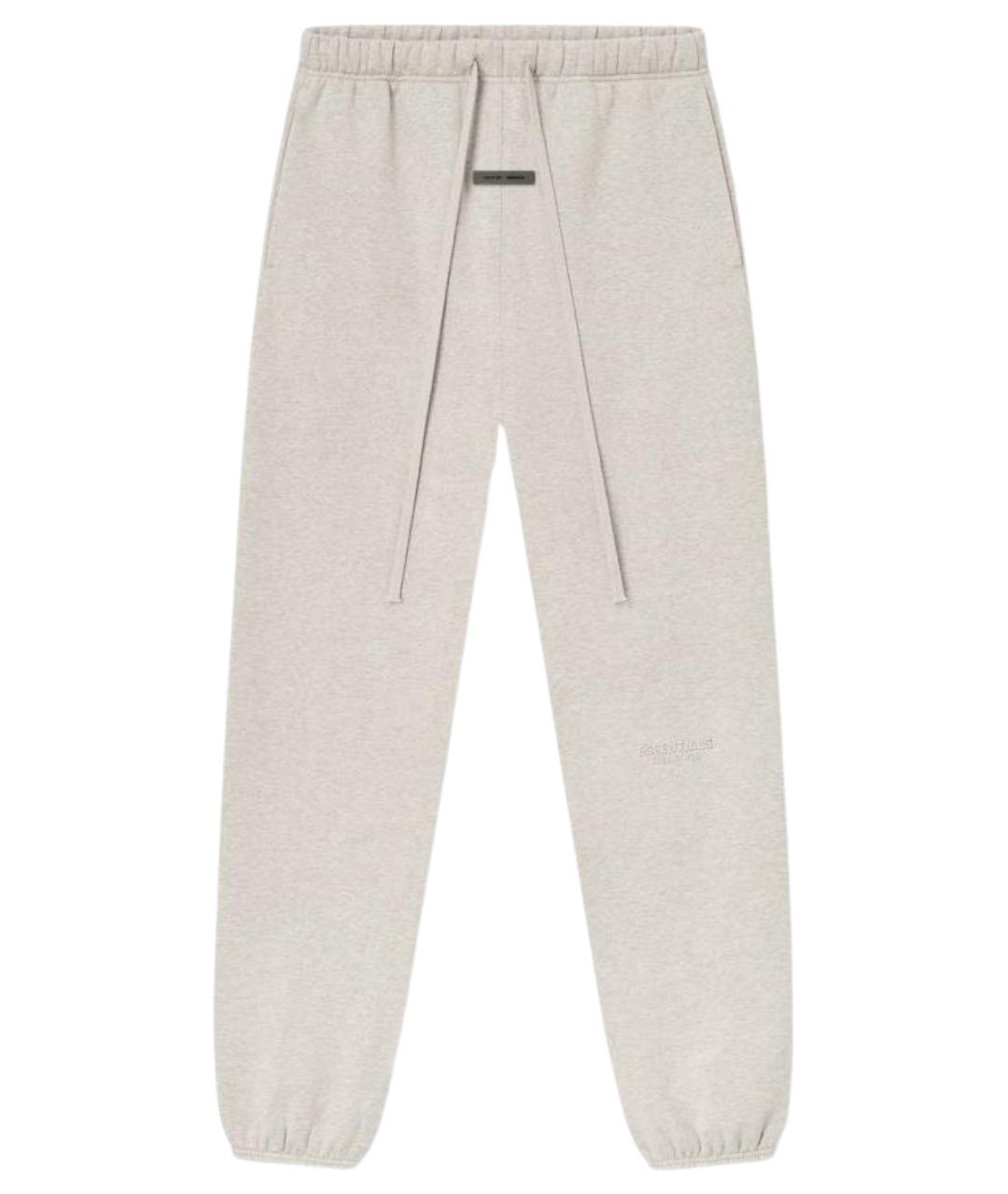 FEAR OF GOD ESSENTIALS Бежевые хлопковые брюки широкие, фото 1