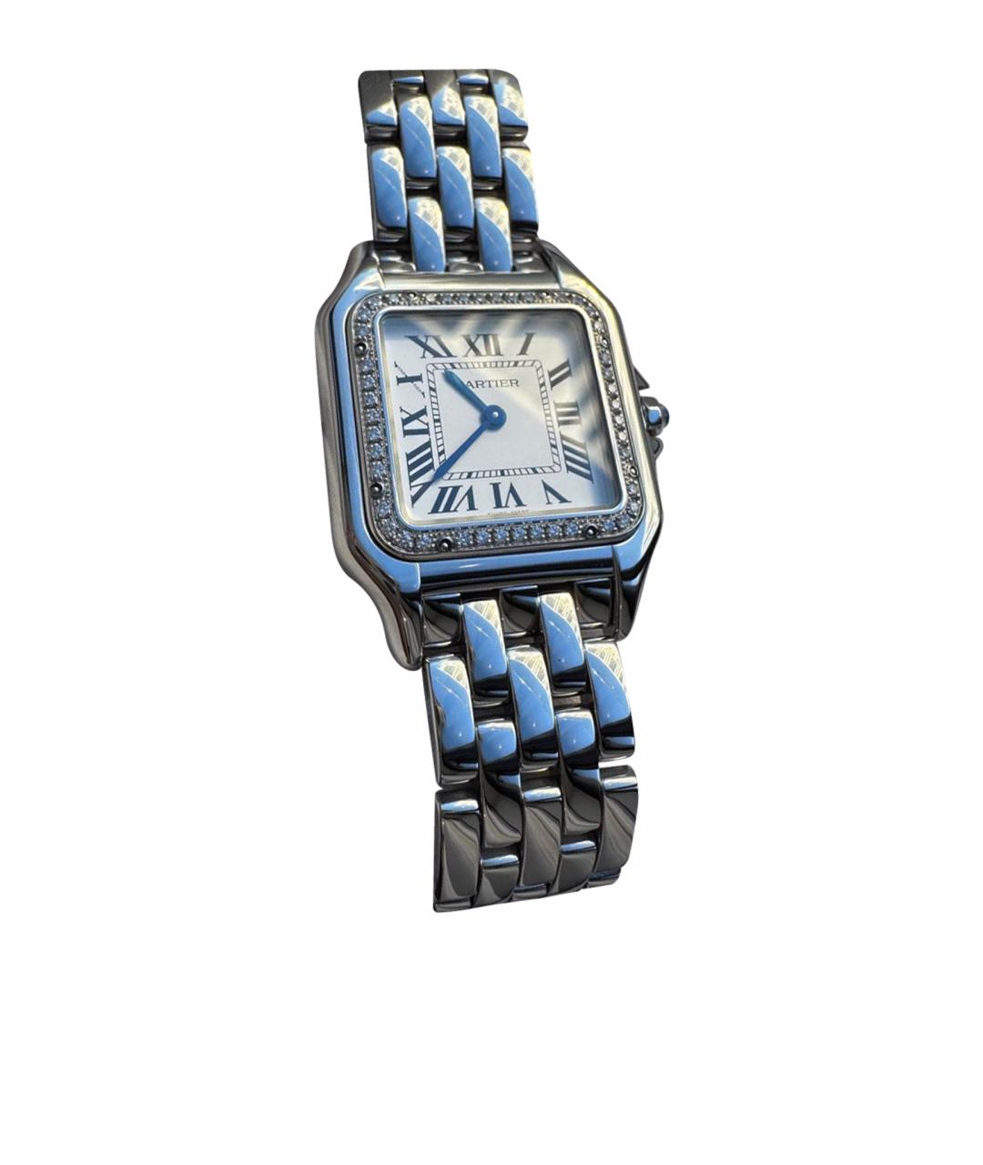 CARTIER Серебряные металлические часы, фото 1