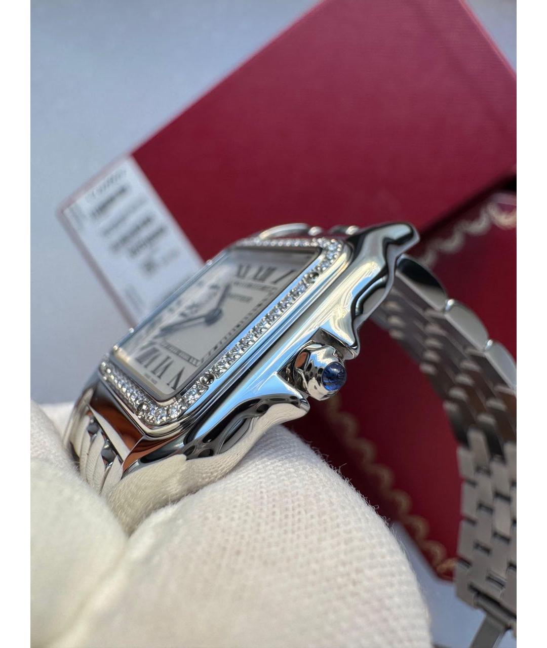 CARTIER Серебряные металлические часы, фото 4