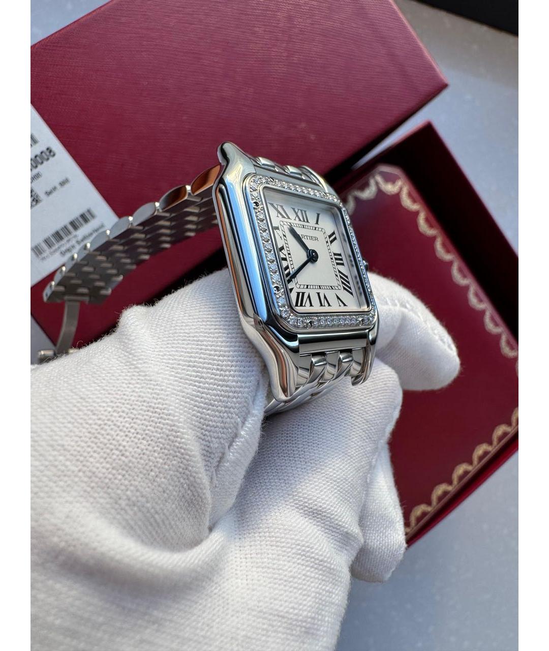 CARTIER Серебряные металлические часы, фото 3