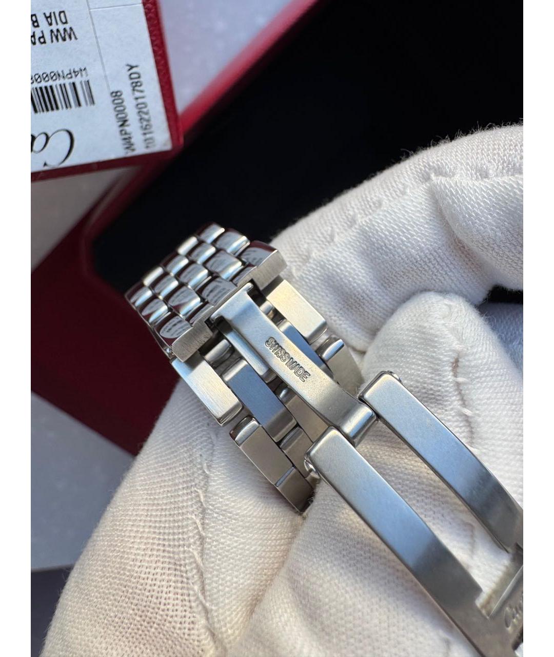 CARTIER Серебряные металлические часы, фото 5