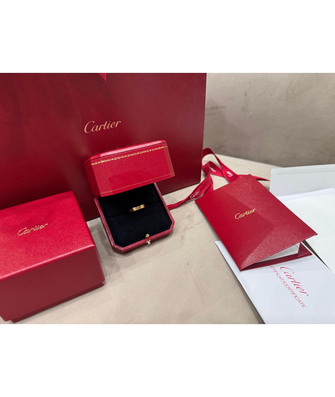 CARTIER Золотое кольцо из желтого золота, фото 2