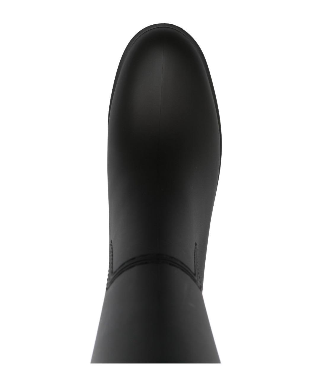 GUCCI Черные резиновые сапоги, фото 2