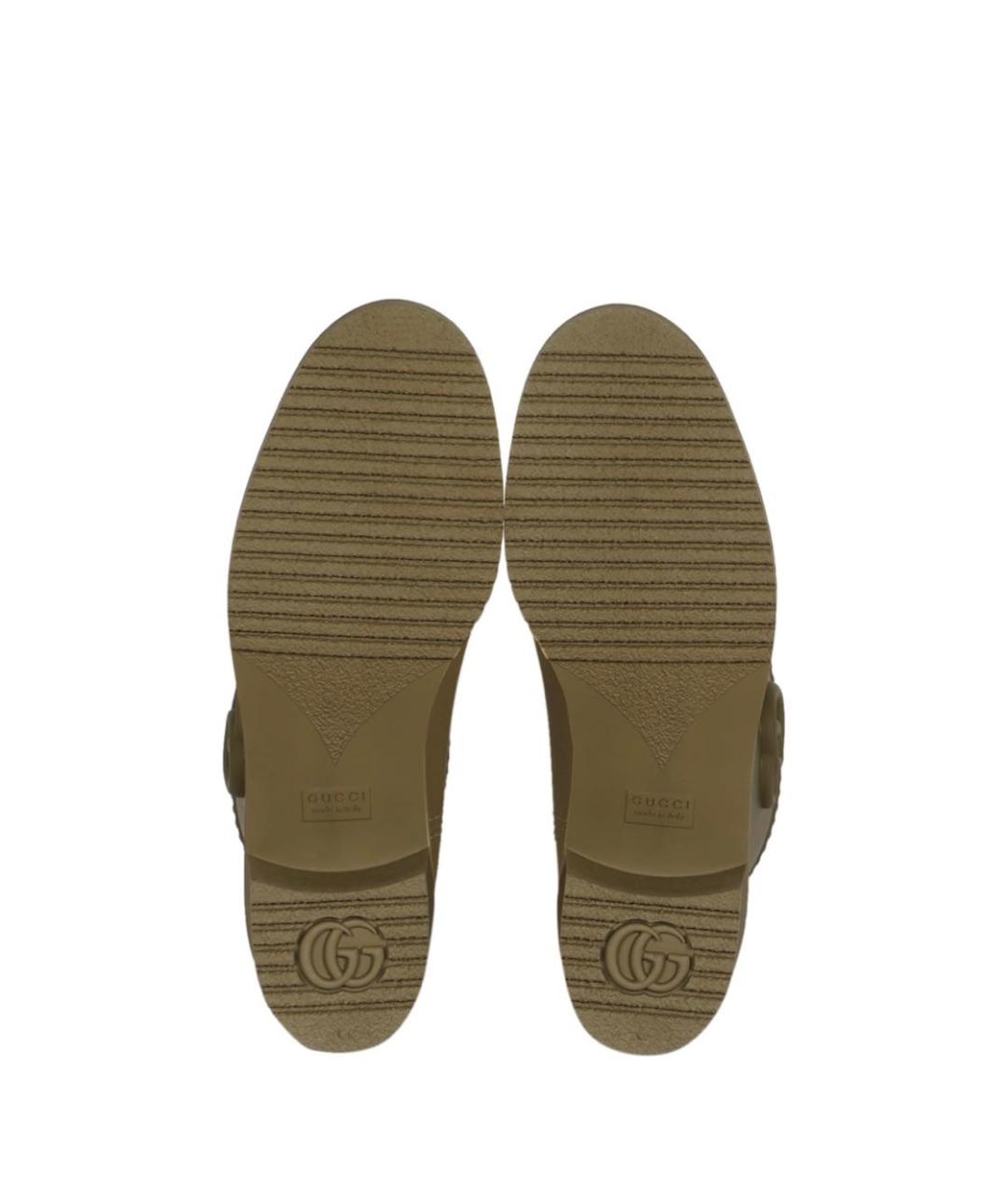 GUCCI Хаки резиновые сапоги, фото 6