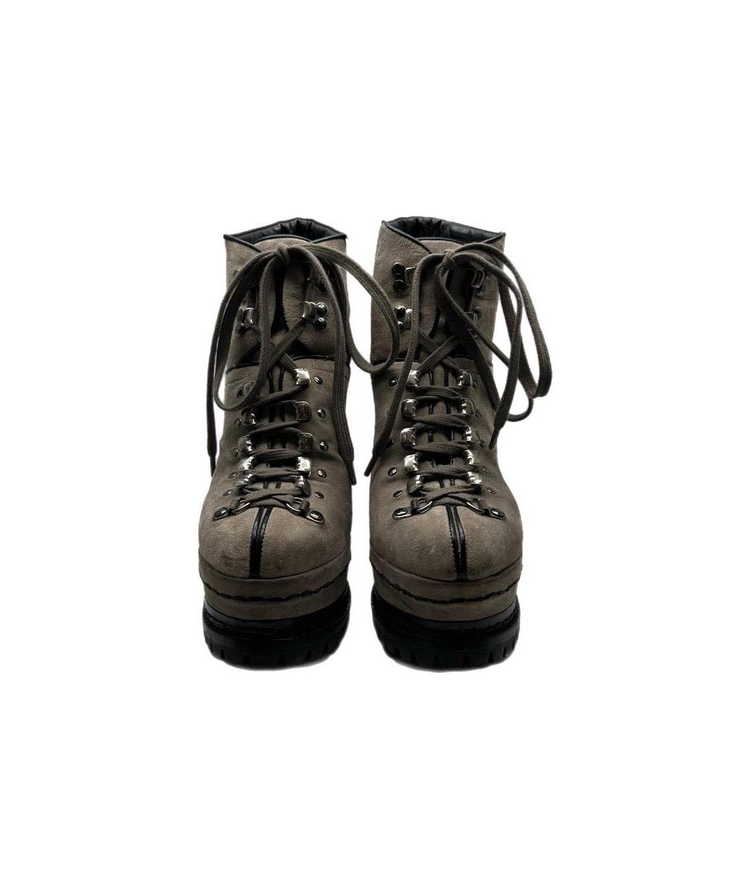 ALAIA Бежевые замшевые туфли, фото 2