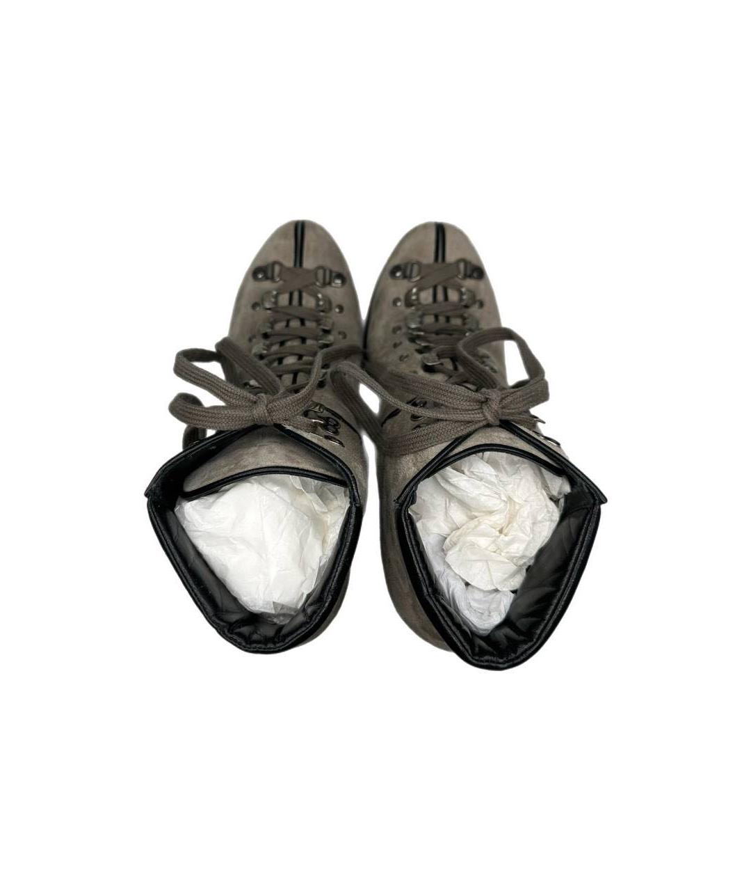 ALAIA Бежевые замшевые туфли, фото 3