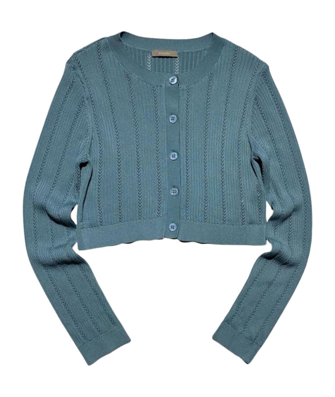 12 STOREEZ Голубой шерстяной кардиган, фото 1
