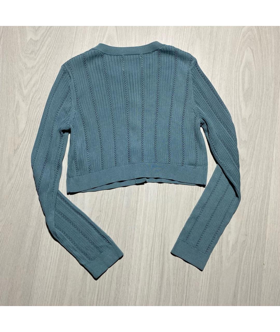 12 STOREEZ Голубой шерстяной кардиган, фото 6