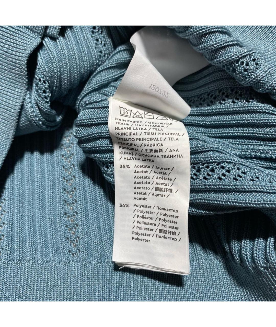 12 STOREEZ Голубой шерстяной кардиган, фото 8