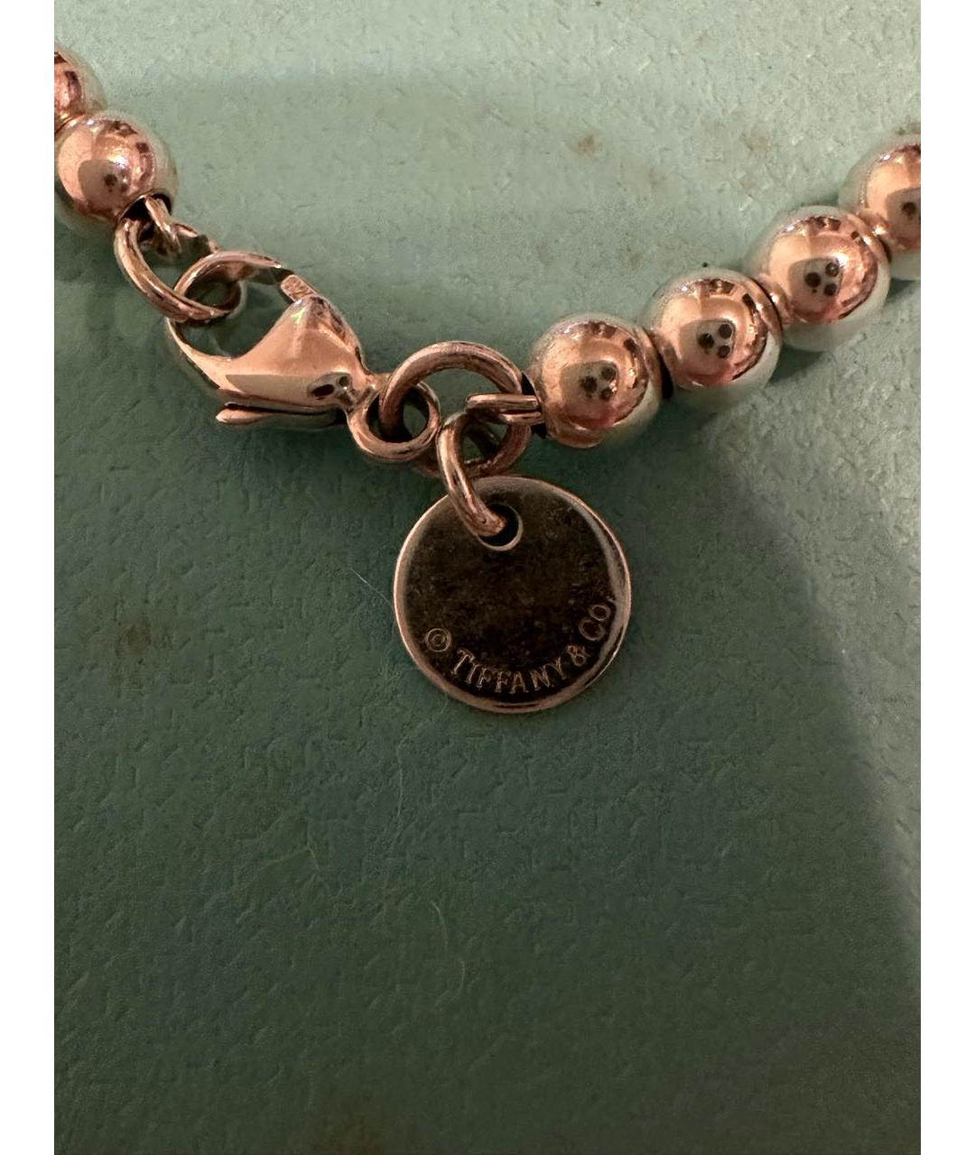 TIFFANY&CO Серебрянный серебряный браслет, фото 5