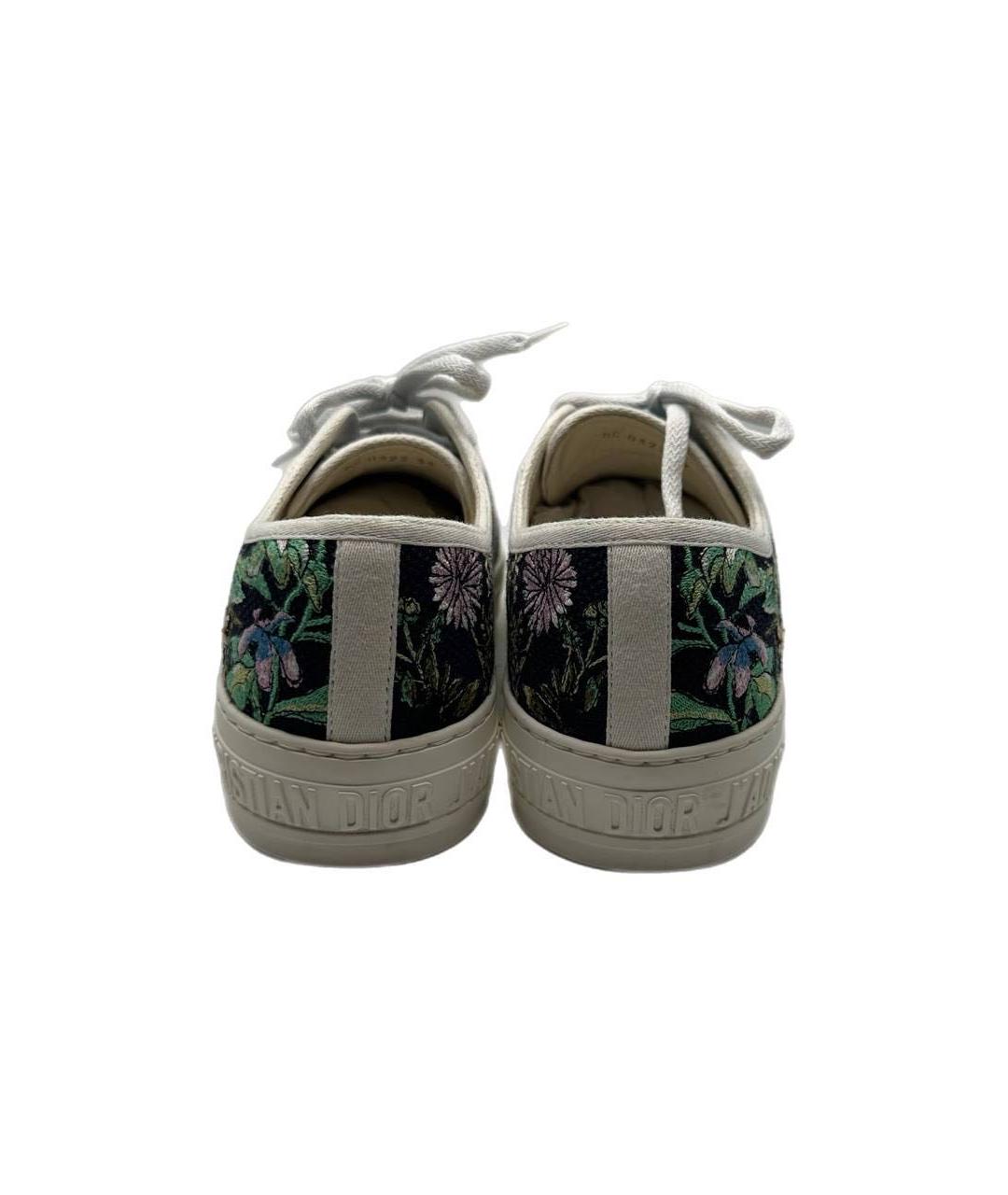 CHRISTIAN DIOR Белые кожаные кеды, фото 4