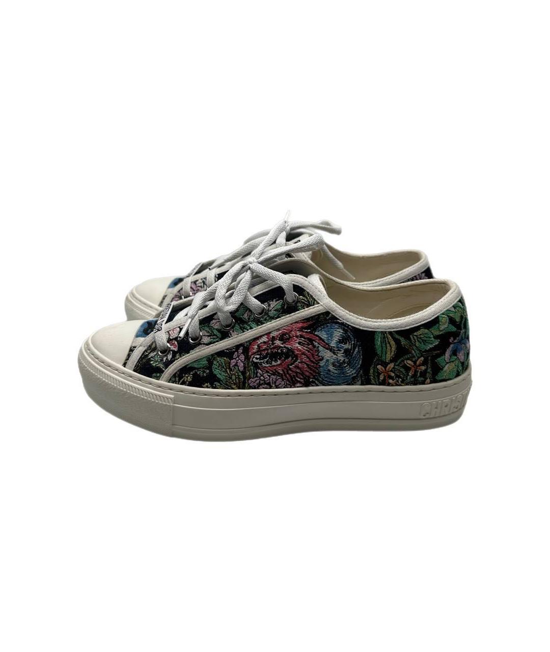 CHRISTIAN DIOR Белые кожаные кеды, фото 6