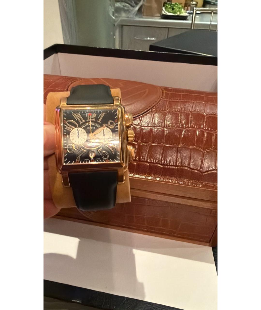 FRANCK MULLER Золотые часы из желтого золота, фото 7