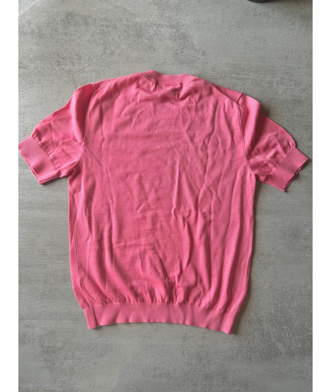 GUCCI Розовый кашемировый джемпер / свитер, фото 3