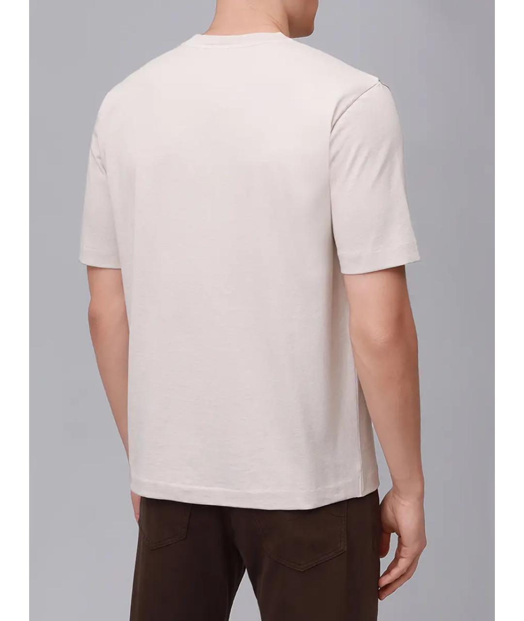 JACOB COHEN Серая хлопковая футболка, фото 3