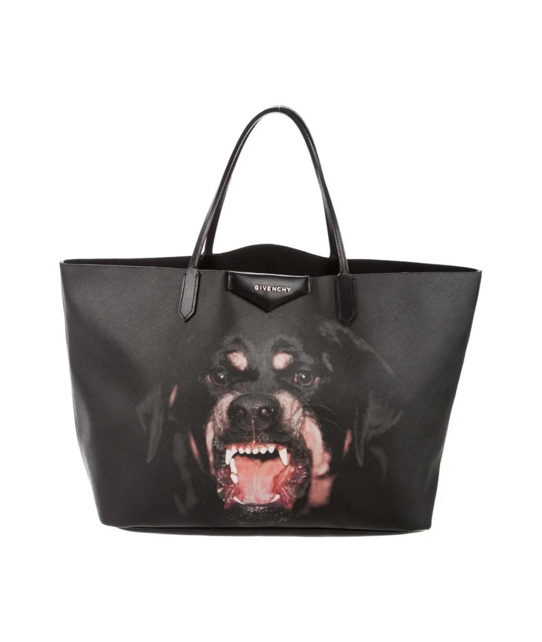 GIVENCHY Черная сумка через плечо из искусственной кожи, фото 5