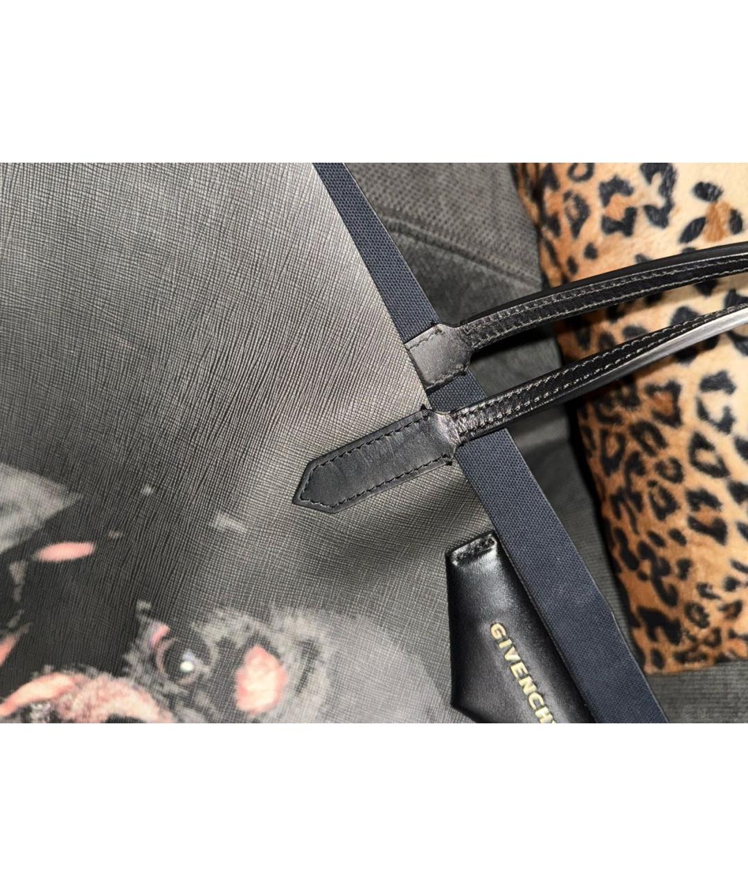 GIVENCHY Черная сумка через плечо из искусственной кожи, фото 4