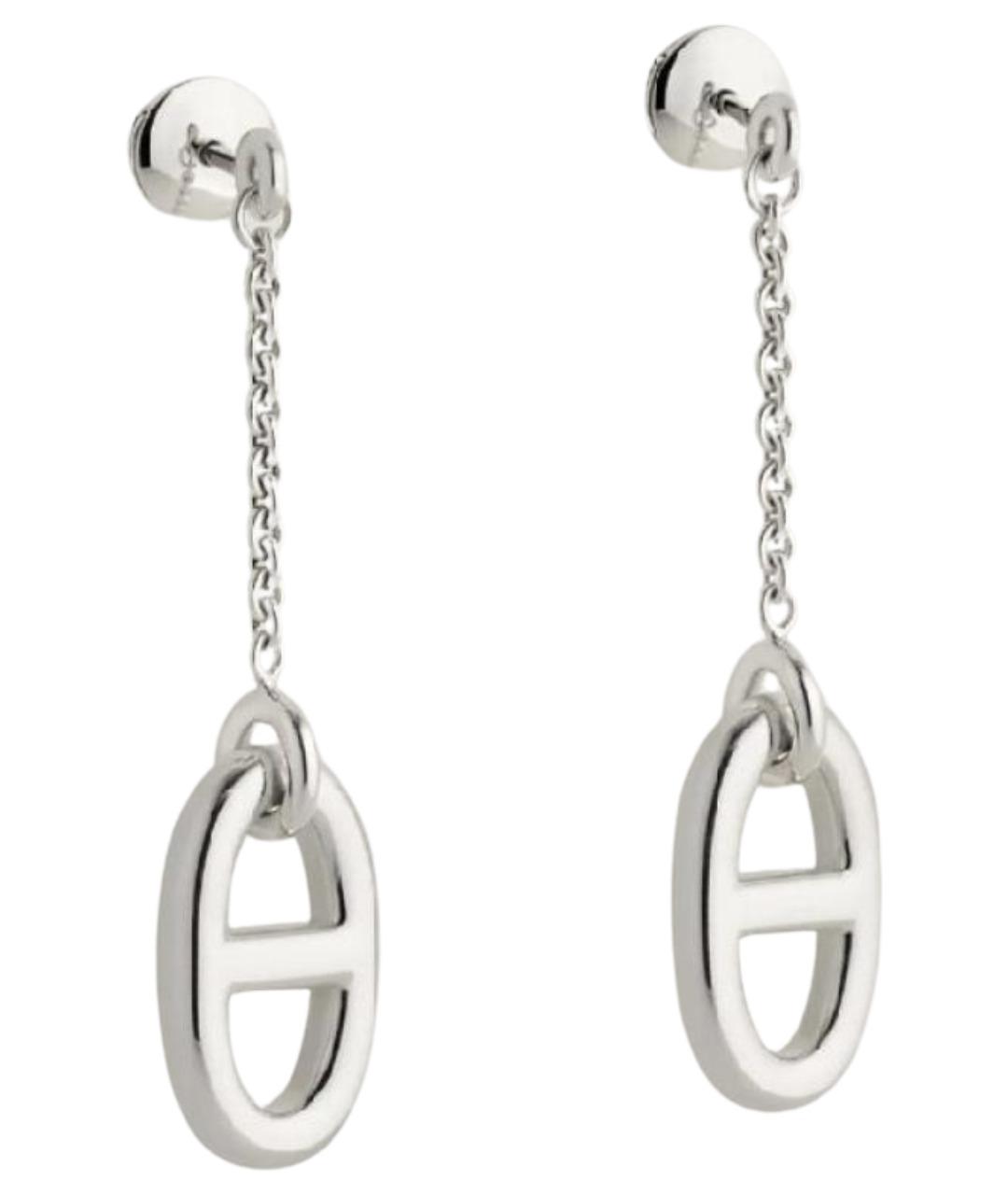 HERMES Серебряные серебряные серьги, фото 1